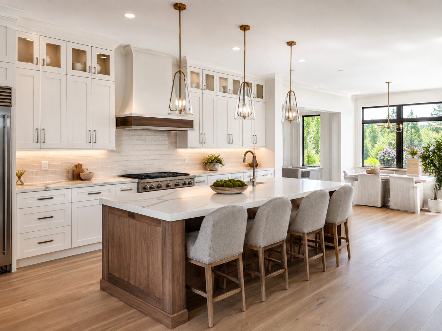 Completed home renovation