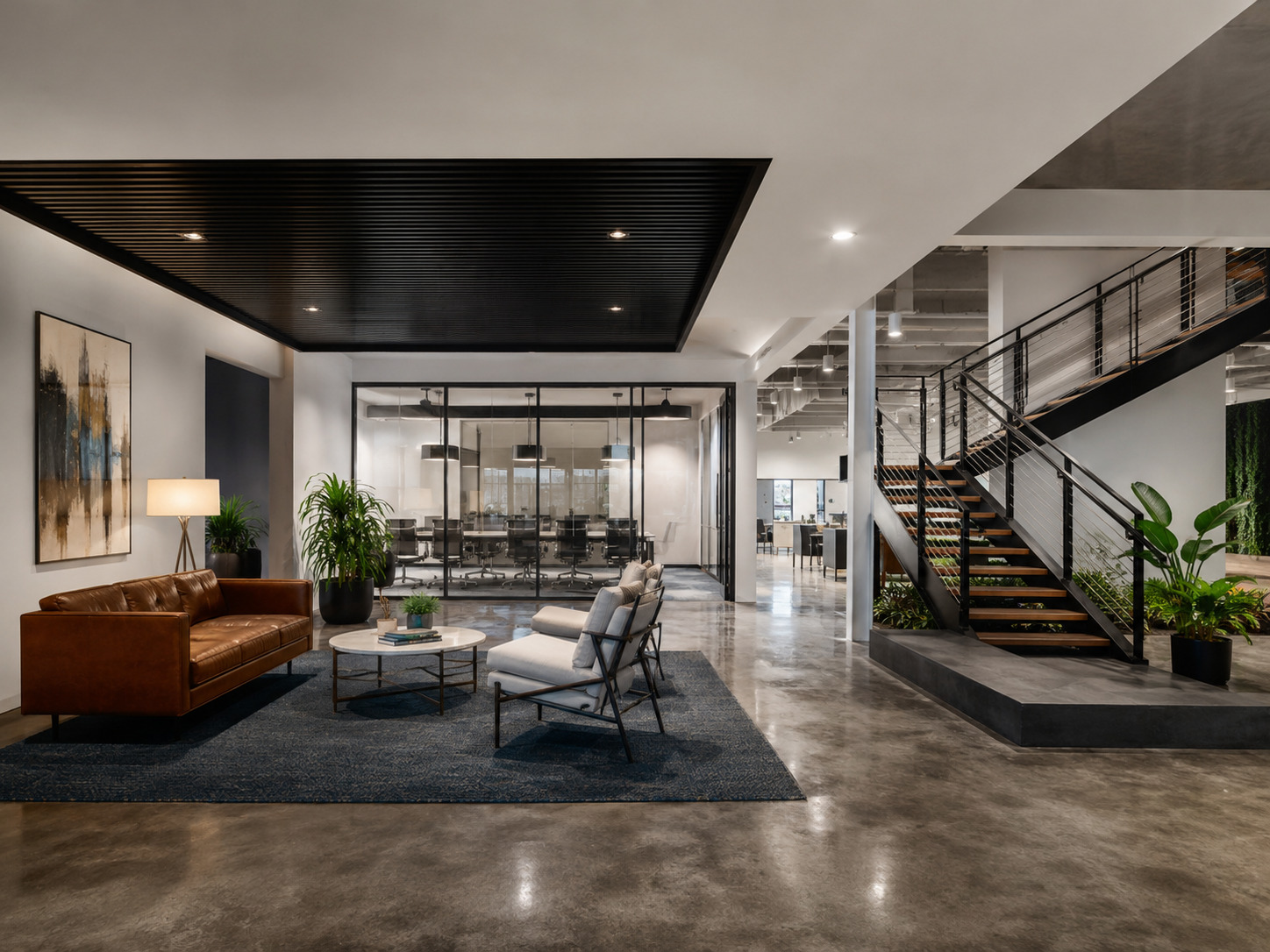 Commercial construction project
